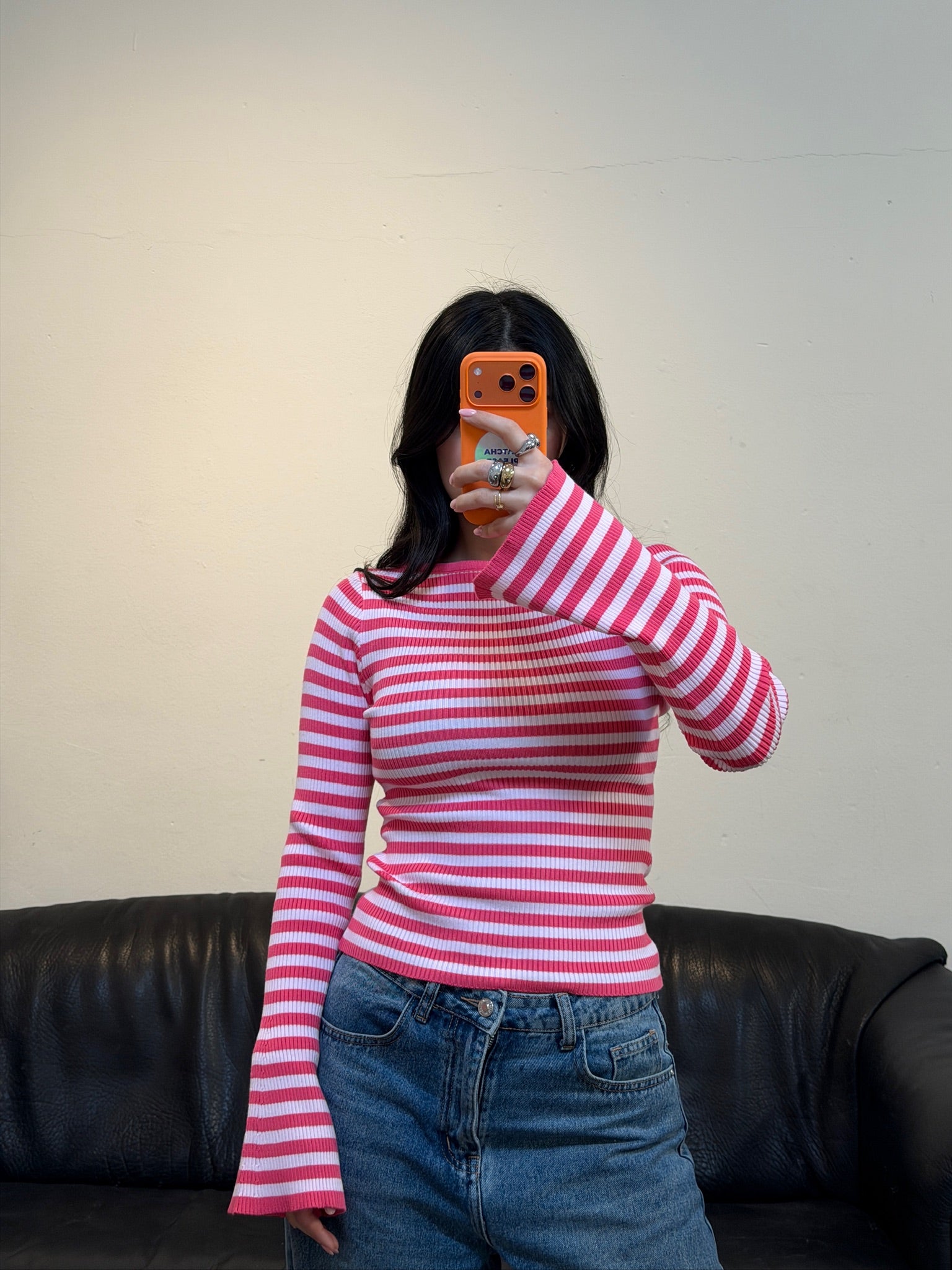 Top mit weitem Ärmel (Soft)