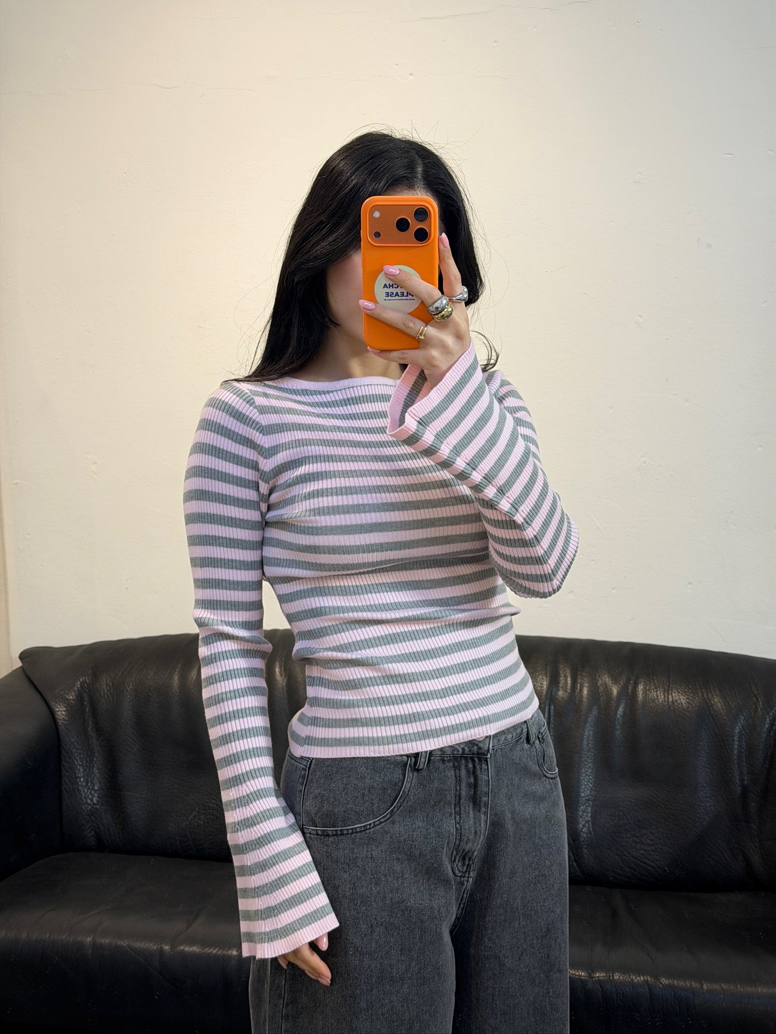 Top mit weitem Ärmel (Soft)