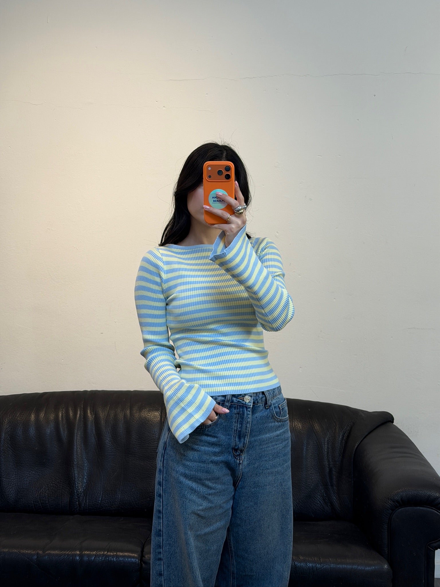 Top mit weitem Ärmel (Soft)