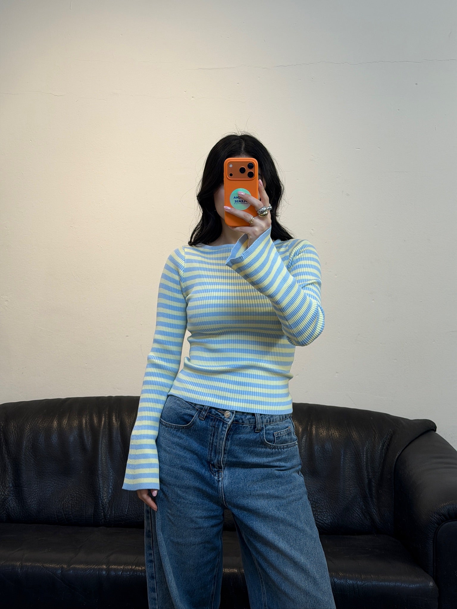 Top mit weitem Ärmel (Soft)