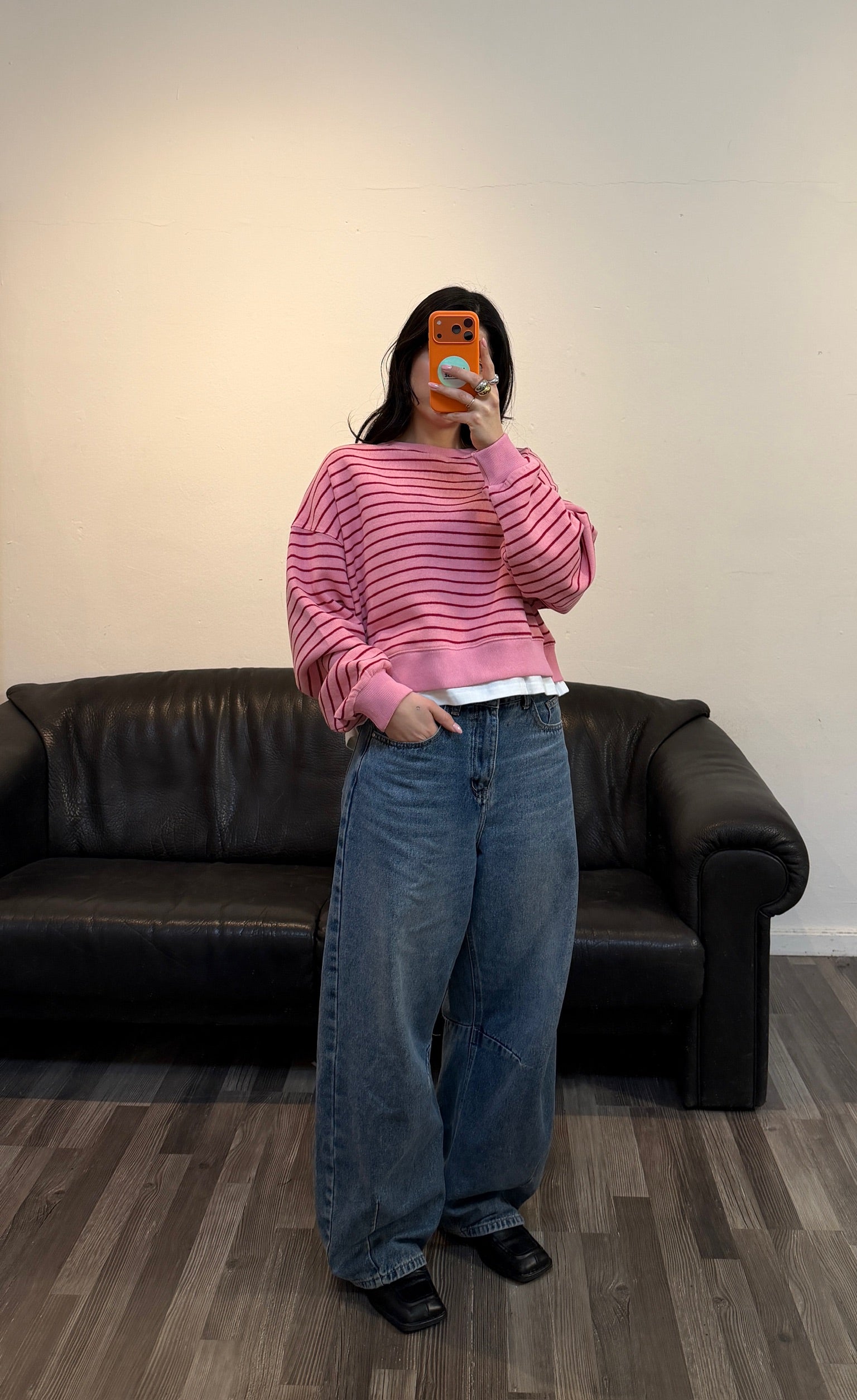 Pullover mit "unter Shirt"