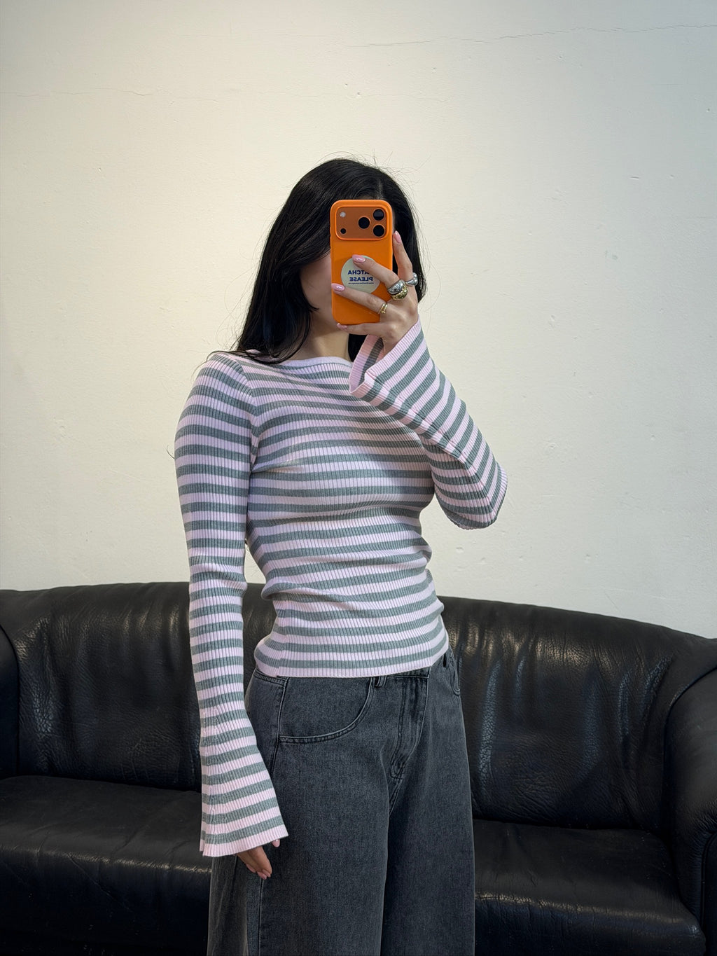 Top mit weitem Ärmel (Soft)