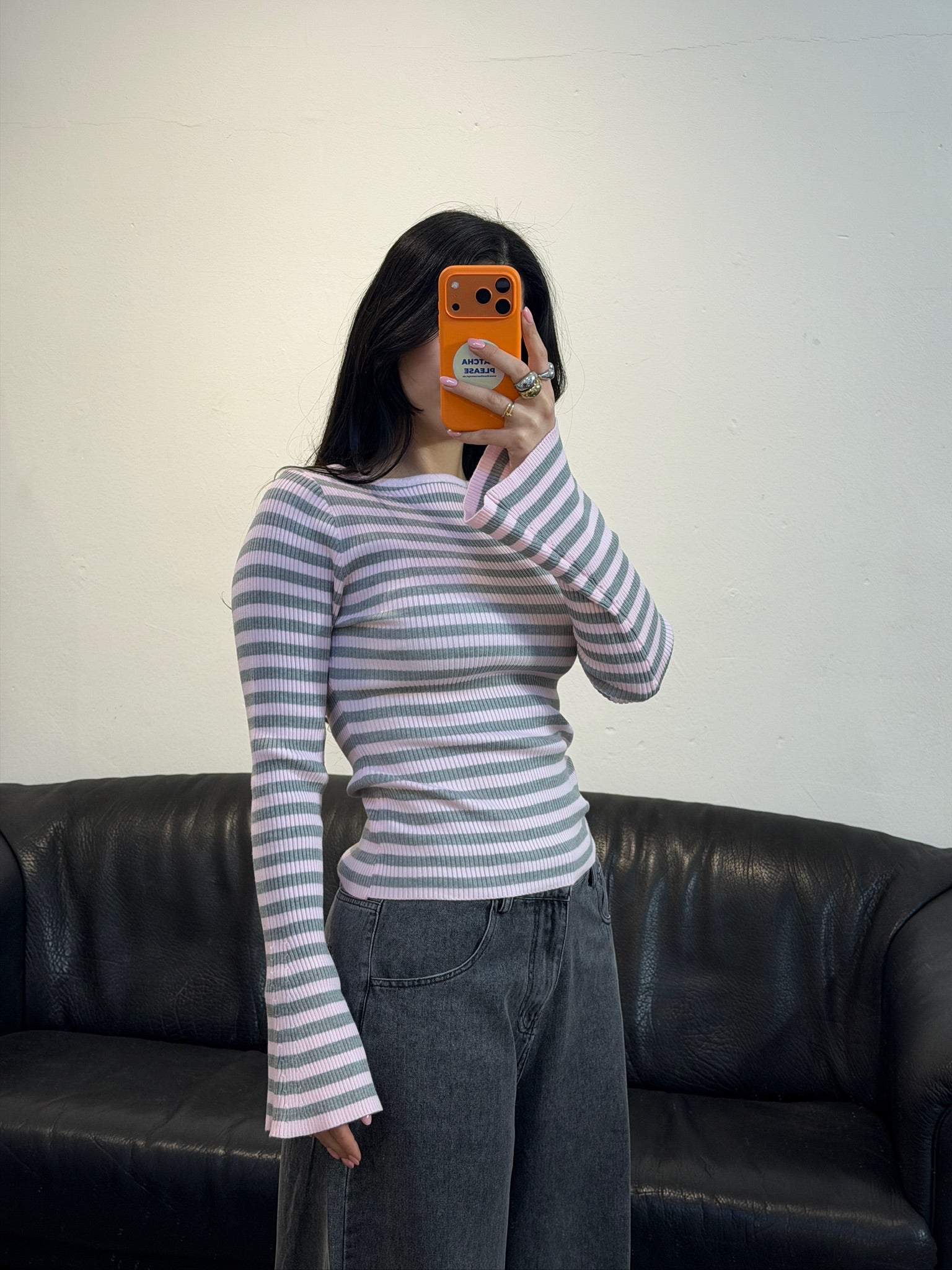 Top mit weitem Ärmel (Soft)